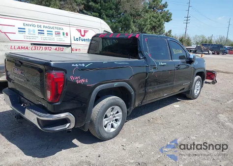 2020 GMC Sierra 1500 4Wd Short Box Sle из США, поврежденный, VIN 3GTU9BED1LG343169